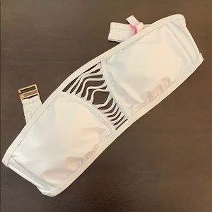 Victoria Secret Strappy White Swimming Bandeau